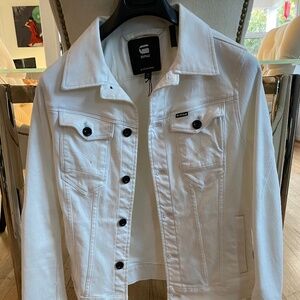G Star White Jacket